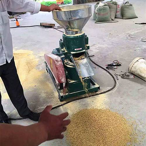 【两相电家用饲料颗粒机 豆粕玉米造粒机 家禽养殖压粒机】价格_厂家